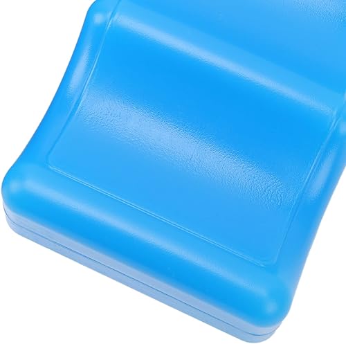 Miniatura 6 de Bolsas de hielo para lonchera, 2 piezas reutilizables con forma contorneada para mamá trabajadora de leche materna, paquetes fríos delgados de larga