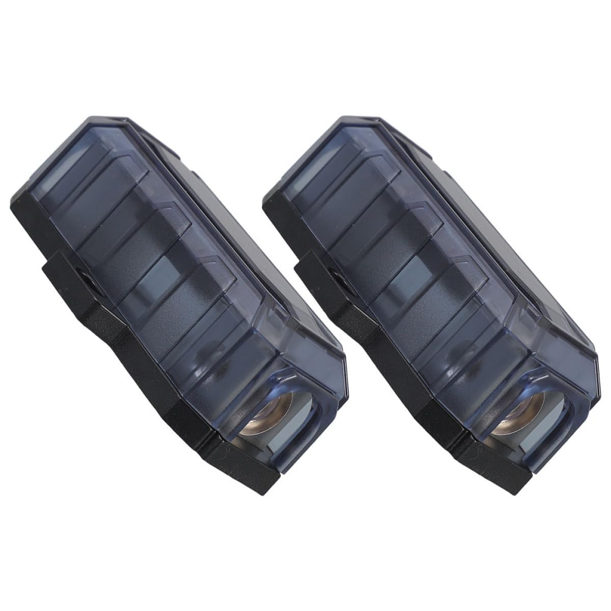 SHERCHPRY Portafusibili Anl 100a da 2 Pezzi, Blocco Fusibili per Audio Automobilistico Fusibile Integrato, Protezione Circuito per Sistemi Audio Auto e Amplificatori, Installazione Compatta