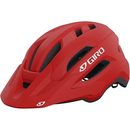 Giro Fixture II MIPS Mountain Bike Helmet for Men, Women, Kids, and Adults – Matte Trim Red, Universal Adult (54–61 cm)