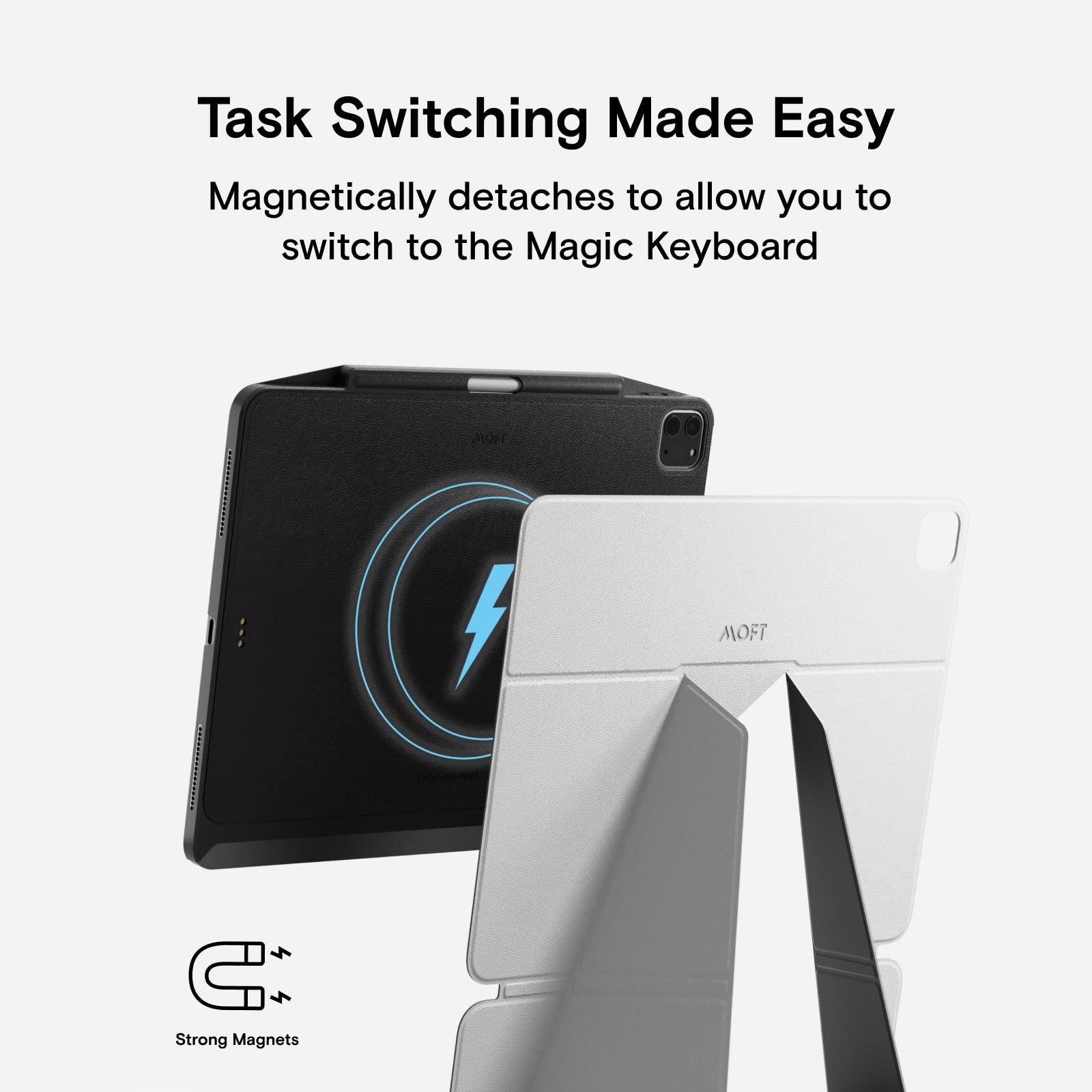 Amazon.com: MOFT Tablet Case Compatible with Pro 12.9 in(4th/5th