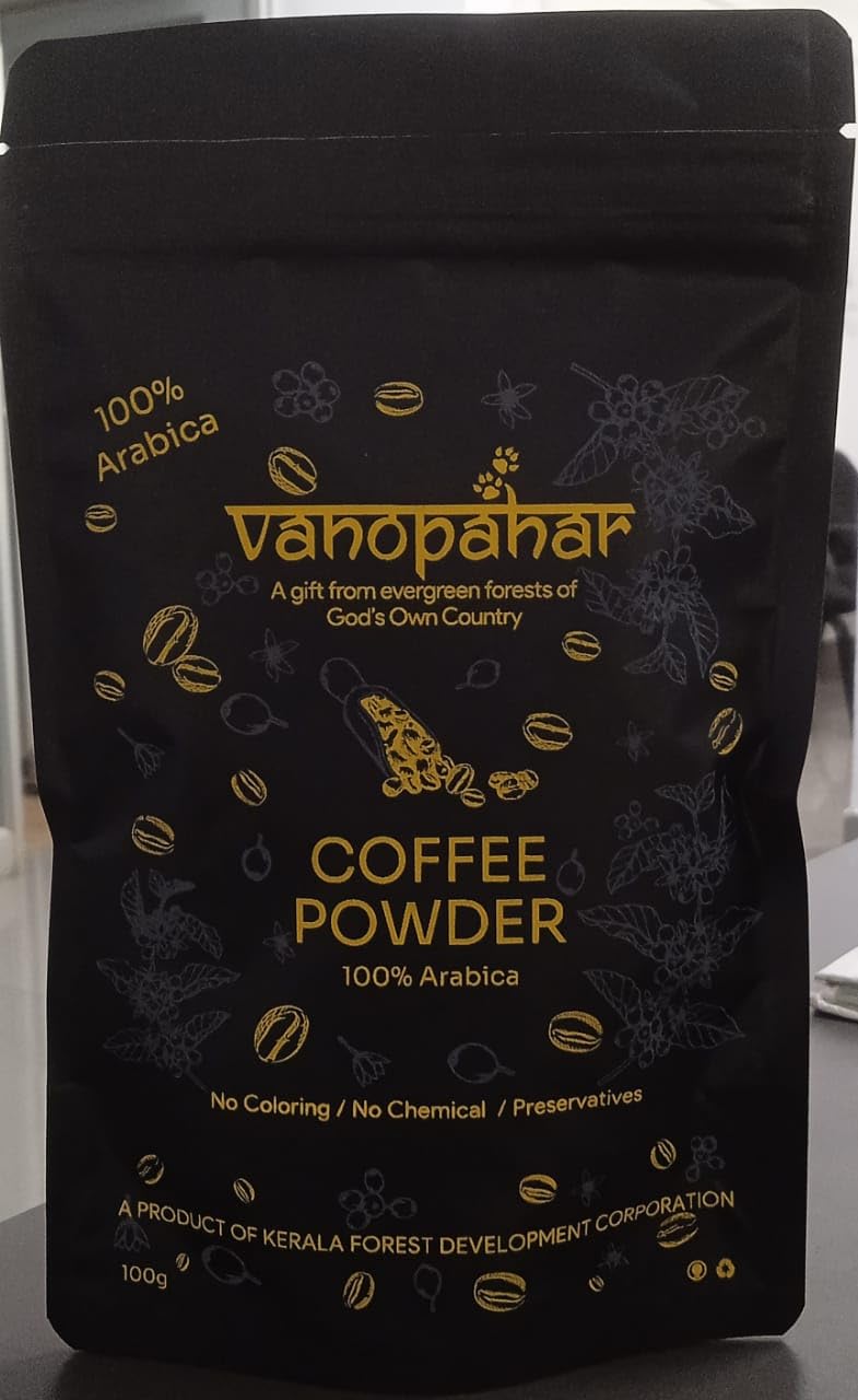 Coffee Powder -100% Arabica(From evergreen forest of Kerala)