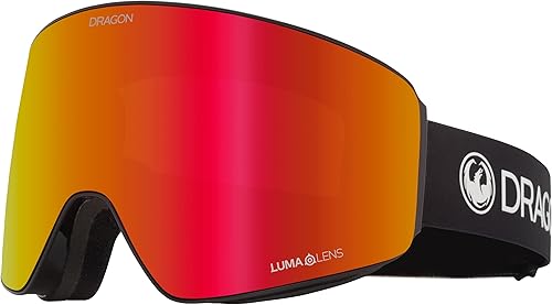 Miniatura 1 de Gafas Dragon PXV unisex para deportes de nieve, montura térmica, lente de iones rojo LL