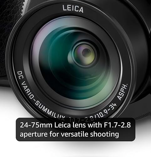 Amazon.com : Panasonic Lumix LX100 II Large Four Thirds 21.7 MP