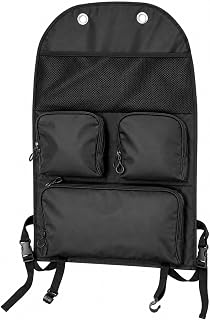 Organizer Single Seat Bag - Car Seat Organizer, Water Repellent, with Many Compartments for VW T5, T6, T6.1 - Perfect for Camping, Travel and Daily Life