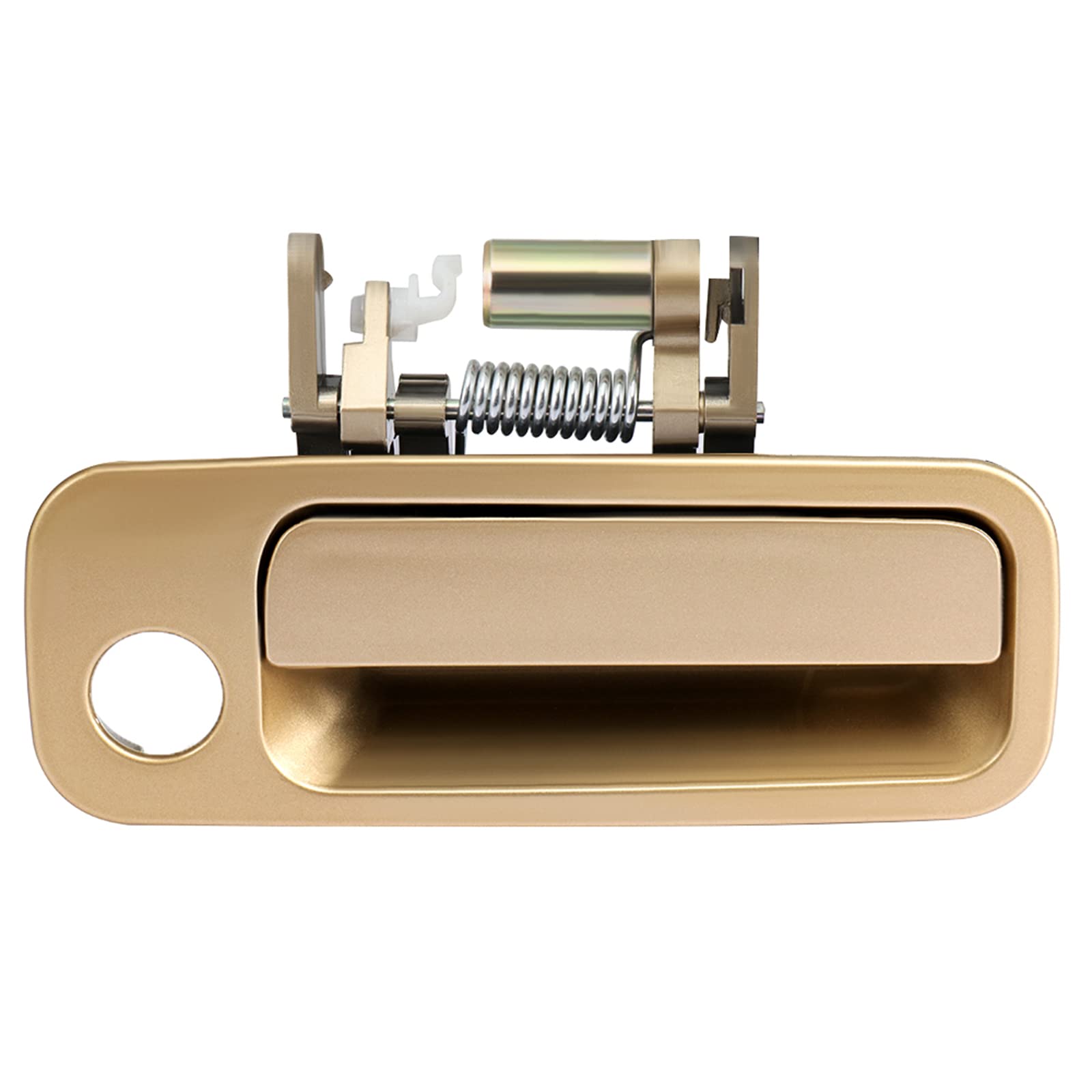 LUJUNTEC Exterior Door Handle, Front Door Handle Passenger Right Side, Car Handle Cover Replacement for 1997-2001 for Toyota for Camry, 1pcs Golden Handle Replace 69210-AA010
