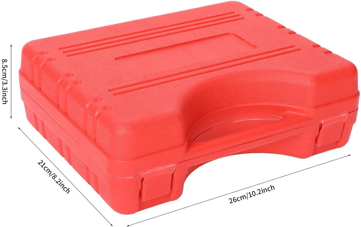 2 In1 Brake Bleeder Kit With Hand Held Vacuum Pump Tester With Gauge Adapters For Car Motorcycle One-Man Bleeding System(NO Red plastic box)