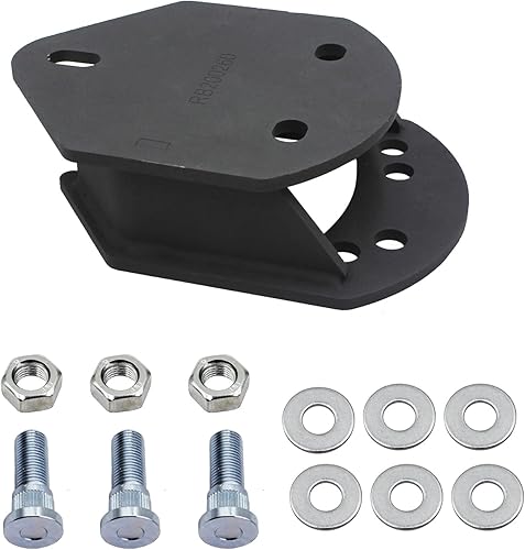 Miniatura 2 de LOSTAR Para 1987-2018 Je-e-p Wrangler JK TJ YJ Hasta 33" Neumáticos Negro Espaciador Portador de Neumáticos de Repuesto 1053