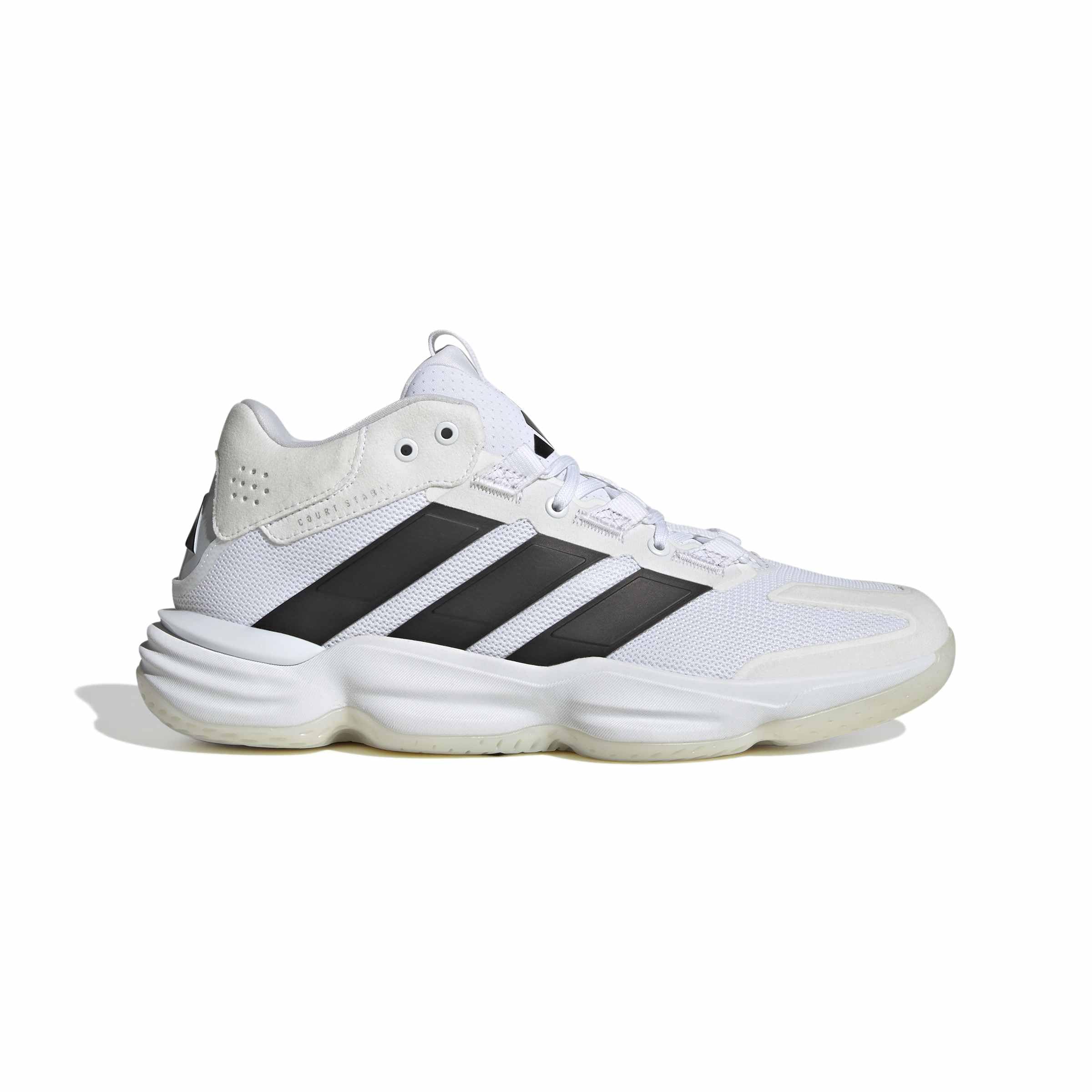 adidas Uomo Courtstabil Indoor Performance Shoes, Ftwr White/Core Black/Ftwr White, 43 1/3 EU