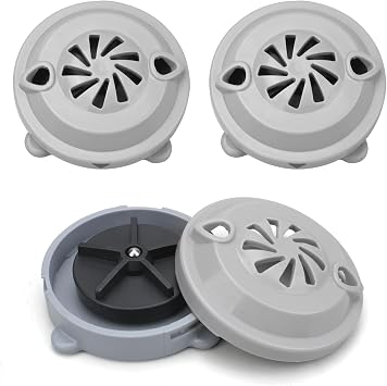superbobi 3 Pcs BF-004 Pipeless Magnetic Jet Head Motor Replacement for LURACO Jet Motor Pedicure SPA Tubs Chair Part Magnetic Head 4 pin