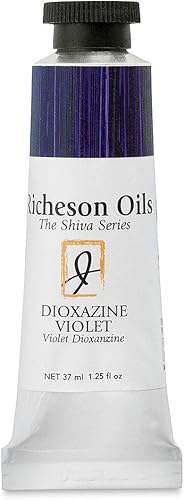 Miniatura 1 de Jack Richeson 120041 Colores al óleo para artistas, 1.3 fl oz, color violeta Shiva Deep