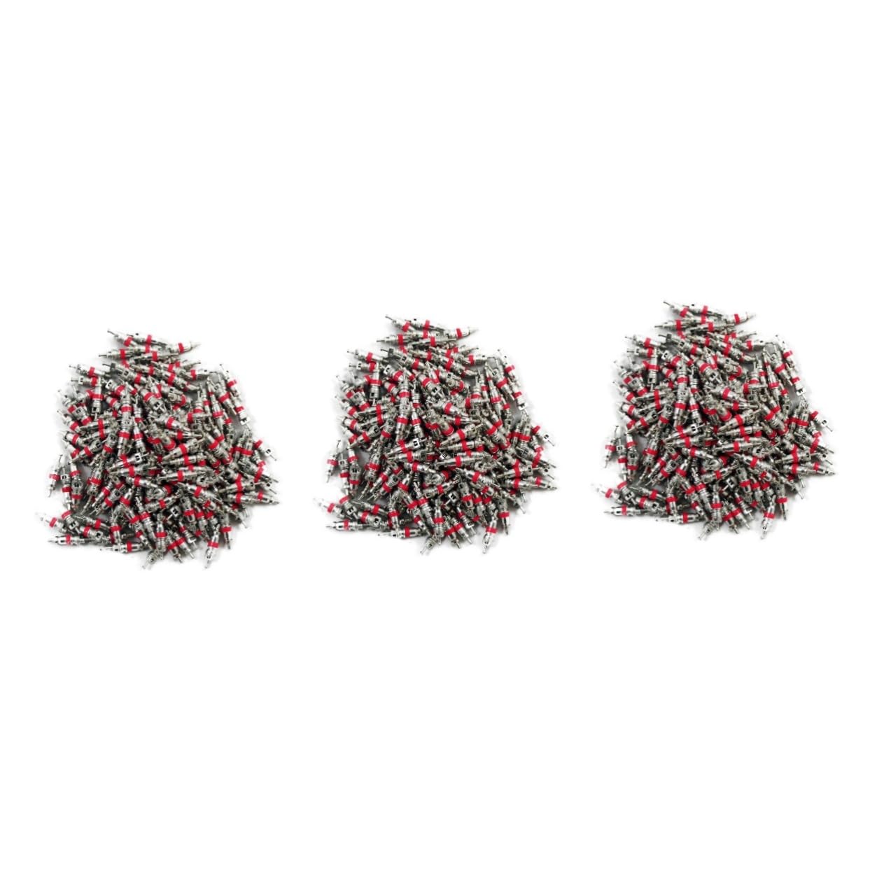 BESPORTBLE Lot De 3 Noyaux De Pneu De Rechange Pour Voiture Camion En Cuivre Nickelé 300 Psi Adaptés Aux Véhicules 100 Pièces X 3