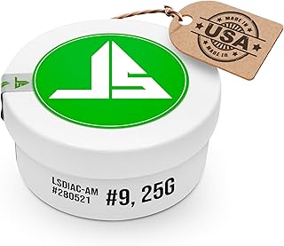 Diamond Polishing Compound - 1800 Grit, 25g – Oil-Water Soluble, Medium Concentration – LSDIAC-AM #9 by LANDS Superabrasives (Synthetic Diamond Paste for Metal, Glass, and Gemstone Finishing)