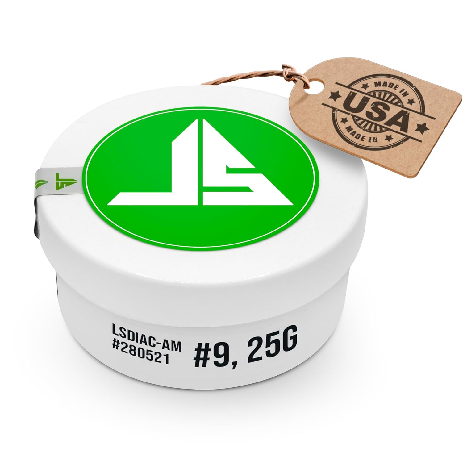 Diamond Polishing Compound - 1800 Grit, 25g – Oil-Water Soluble, Medium Concentration – LSDIAC-AM #9 by LANDS Superabrasives (Synthetic Diamond Paste for Metal, Glass, and Gemstone Finishing)