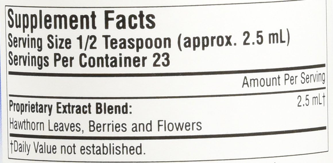 Planetary Herbals Full Spectrum Hawthorn Liquid Extract Supplement, 2 Fluid Ounce : Health & Household