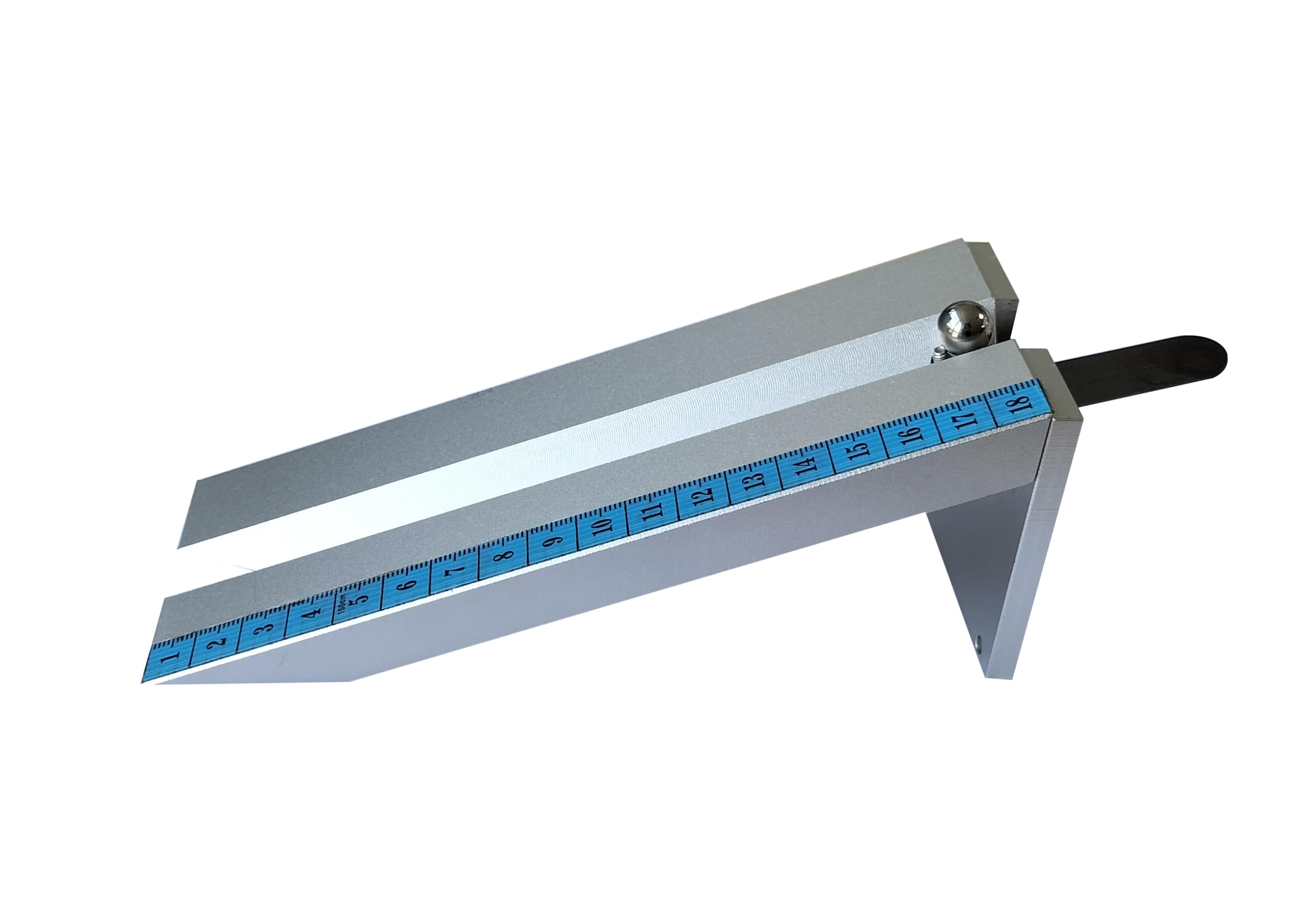 ASTM D3121 Rolling Ball Tack Tester with Steel Balls for Low-Tack Adhesive Testing and Quality Control