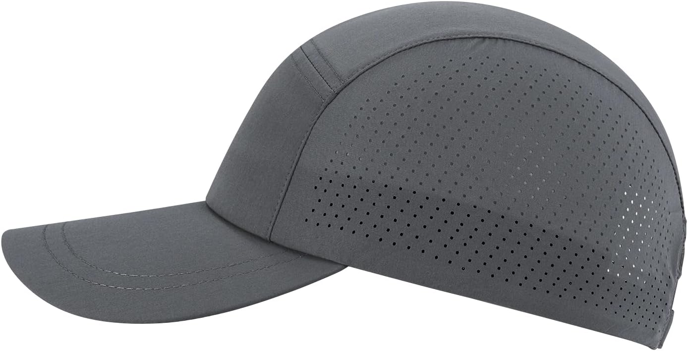 BOTVELA Men Performance Hat Unisex Unstructured Curved Brim Baseball Cap for Workouts, Running, Golf, Gym - Image 2