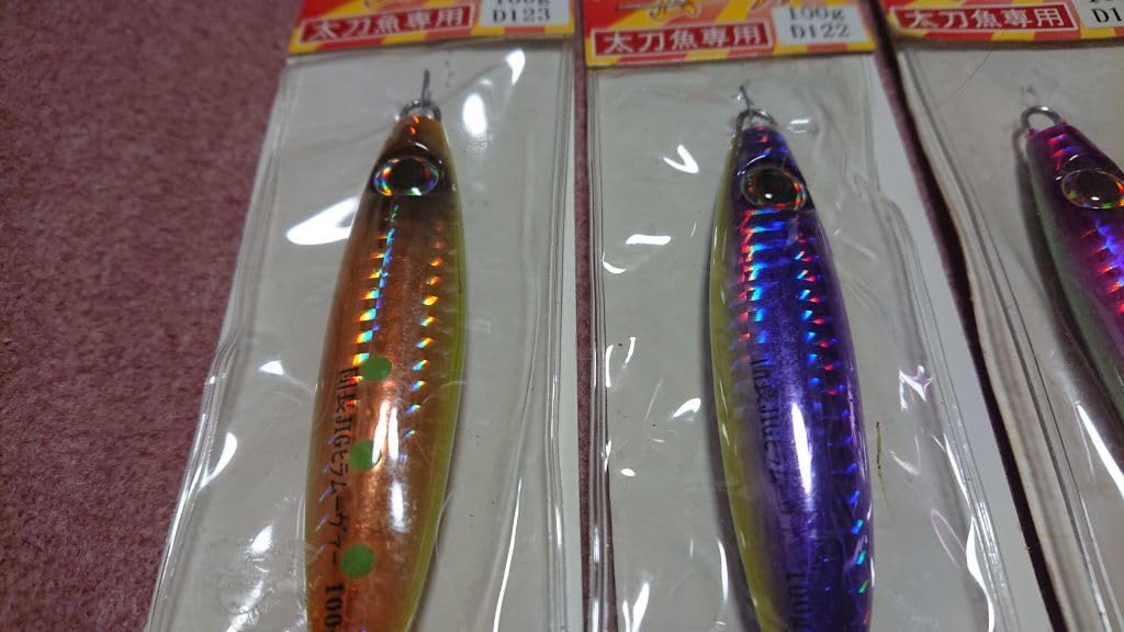 団長JIG SLIM 100g 15個 ヒラムーヴァー 100g 5個