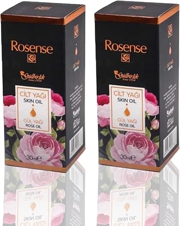 Rosense Cilt Bakım Yağı (Gül Yağı) 30Ml 2 Adet