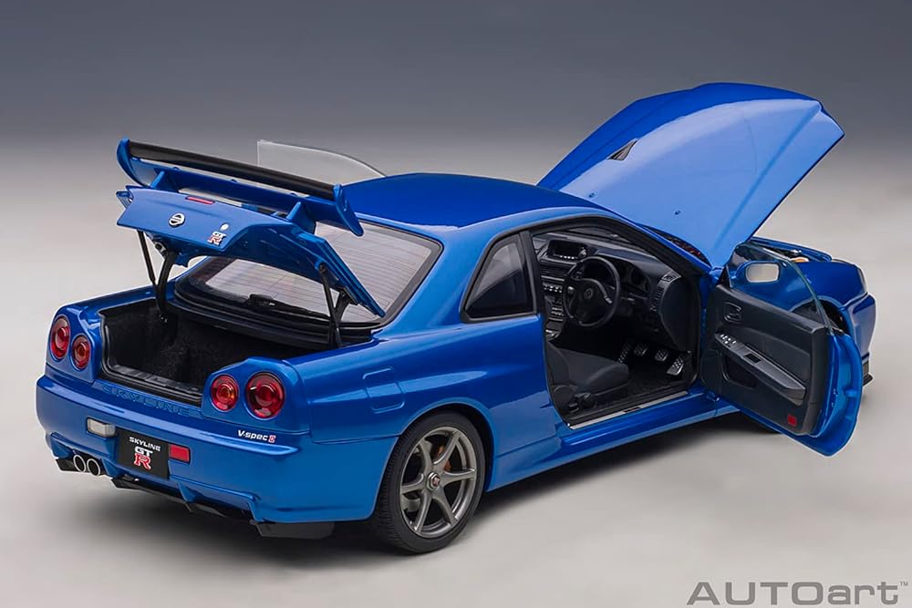 AUTOart 1/18 Nissan Skyline GT-R ( R34 ) V Spec II Chile | Ubuy