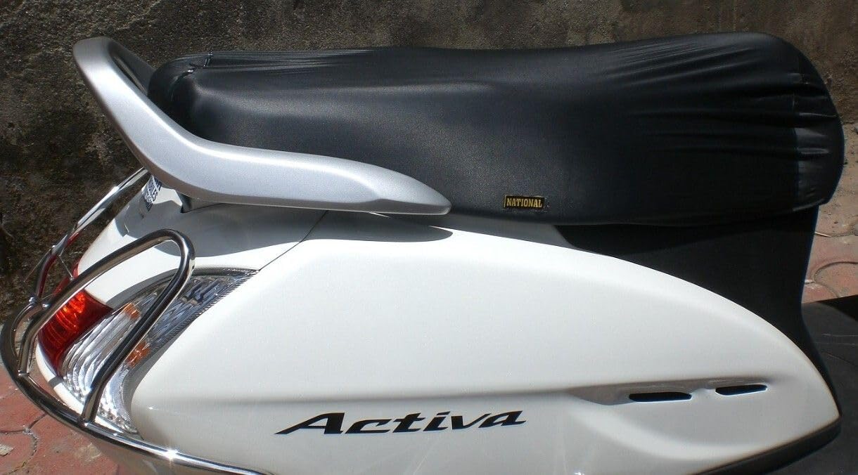 RONISH Water Proof and Scratch Proof Seat Cover18 Single Bike Seat Cover for Honda Activa, Activa 3G, Activa 4G, Activa 5G, Activa 6G, Activa i ()(Activa_SEAT_Cover_MX18)-image-22