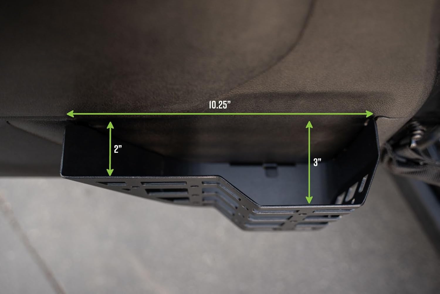 DV8 Offroad Front Door Pocket Molle Panels for 2011-2018 Jeep Wrangler JK | Rigid Steel Pockets | Replaces The Factory Netting | Mounts Daily Gear | Front Panel Protrusion for Water Bottle Storage