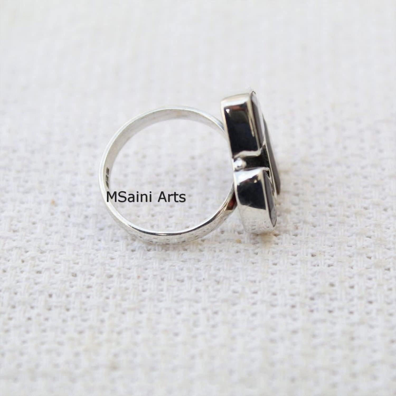 925 Sterling Silver Ring For Women & Girls, Natural Garnet Ring Gemstone Unique Handcrafted Ring