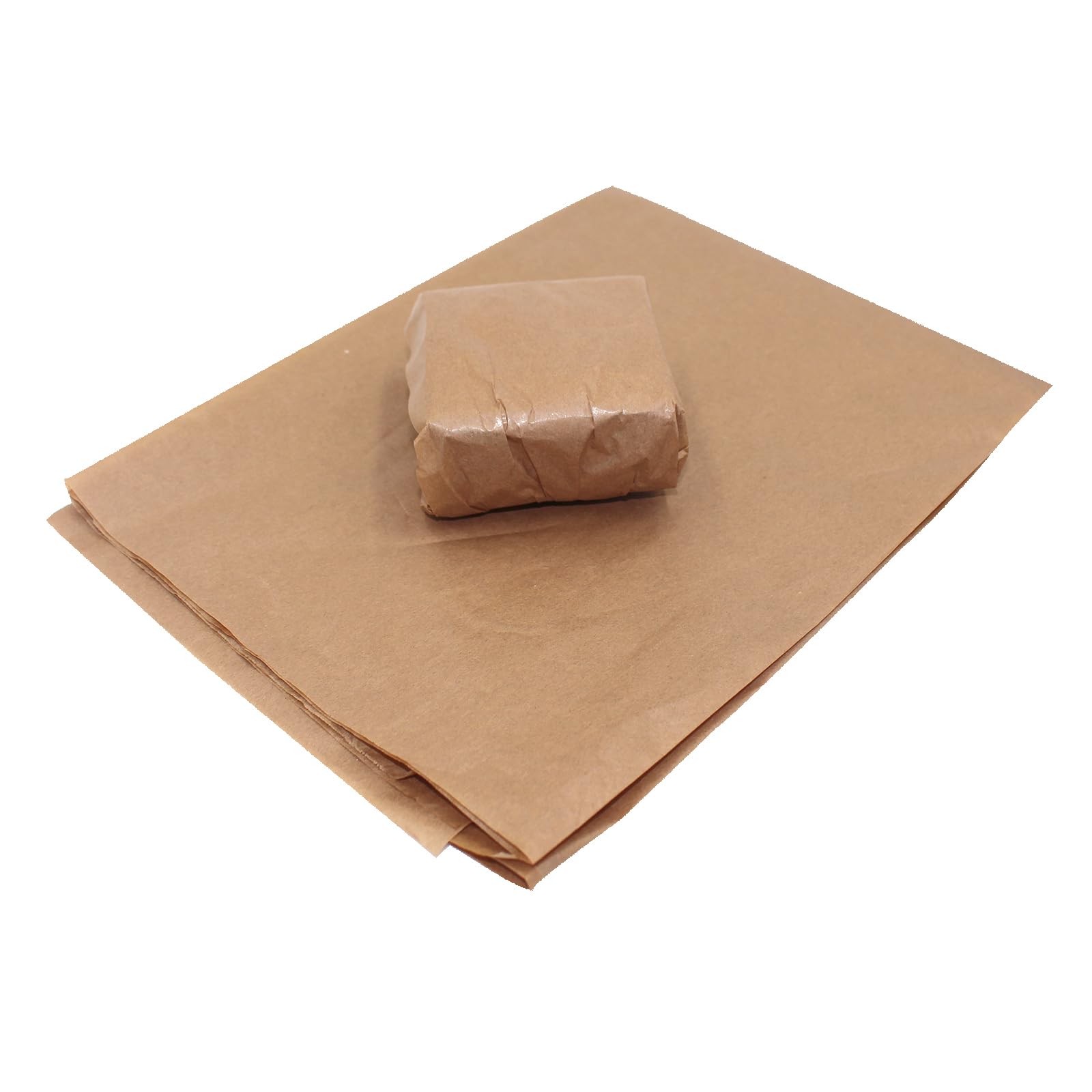 50 Sheets - Large Coloured Tissue Paper 20 x 30 inches (500x750mm) | Acid Free Art and Craft Wrapping Paper | Gift Wrapping Decorative Soft Tissue Sheets (Brown)