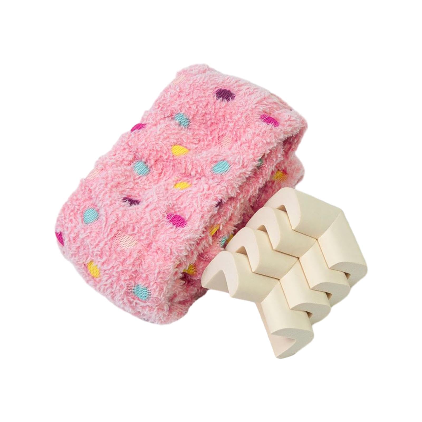 FABLOFT® Grimes Guard Sturdy Durable Cover Travel Accessory Gripper Strip Frame Cover Pink