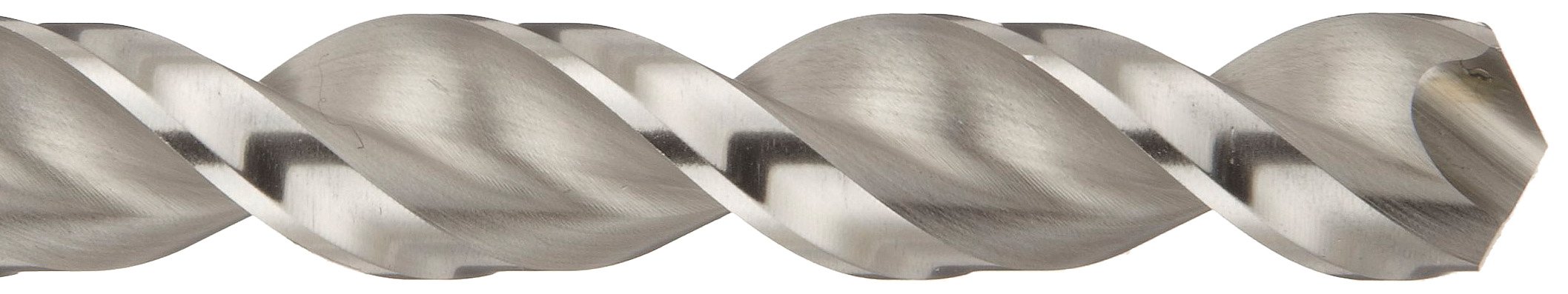 Dormer A940 Cobalt Steel Long Length Drill Bit, Uncoated (Bright) Finish, Round Shank, 130 Degree Special Point, 1/4