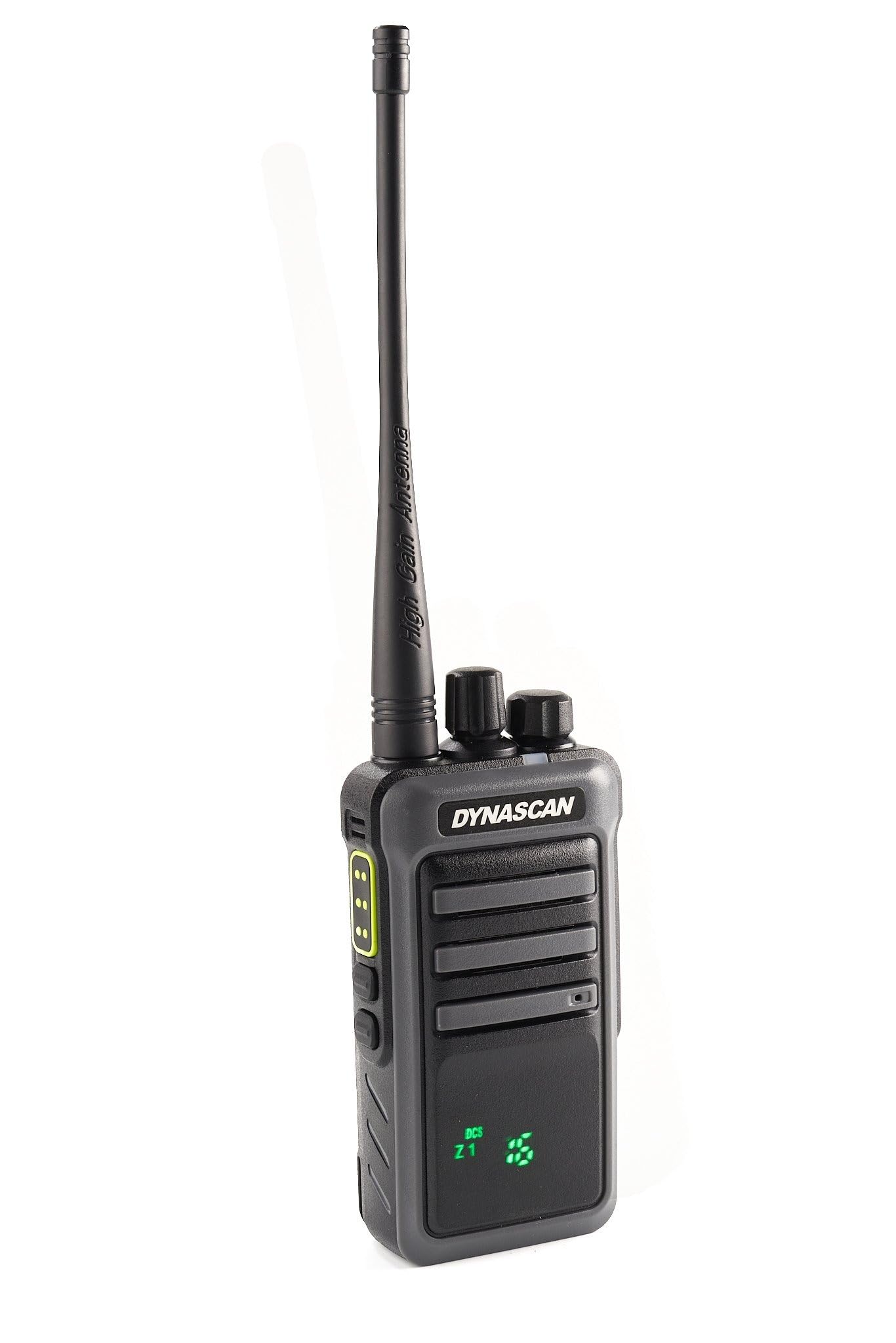 Dynascan RL-500 Walkie-Talkie VHF Profesional - Transceptor Portátil 136-174MHz, 4W, 256 Canales, Protección IP55 y Pantalla Oculta Hidden