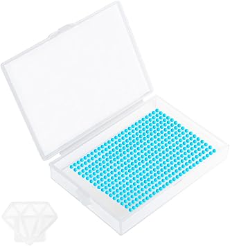 4 Pack Diamond Painting Trays with Lids, 2-in-1 Diamond Art Storage and Diamond Art Trays, Bead Storage & Line-Up, Diamond Painting Accessories and Tools