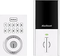 Vista 12 de Kwikset HomeConnect 620 Z-Wave con teclado inteligente de largo alcance, cerradura sin llave conveniente, códigos de usuario personalizables, Bronce