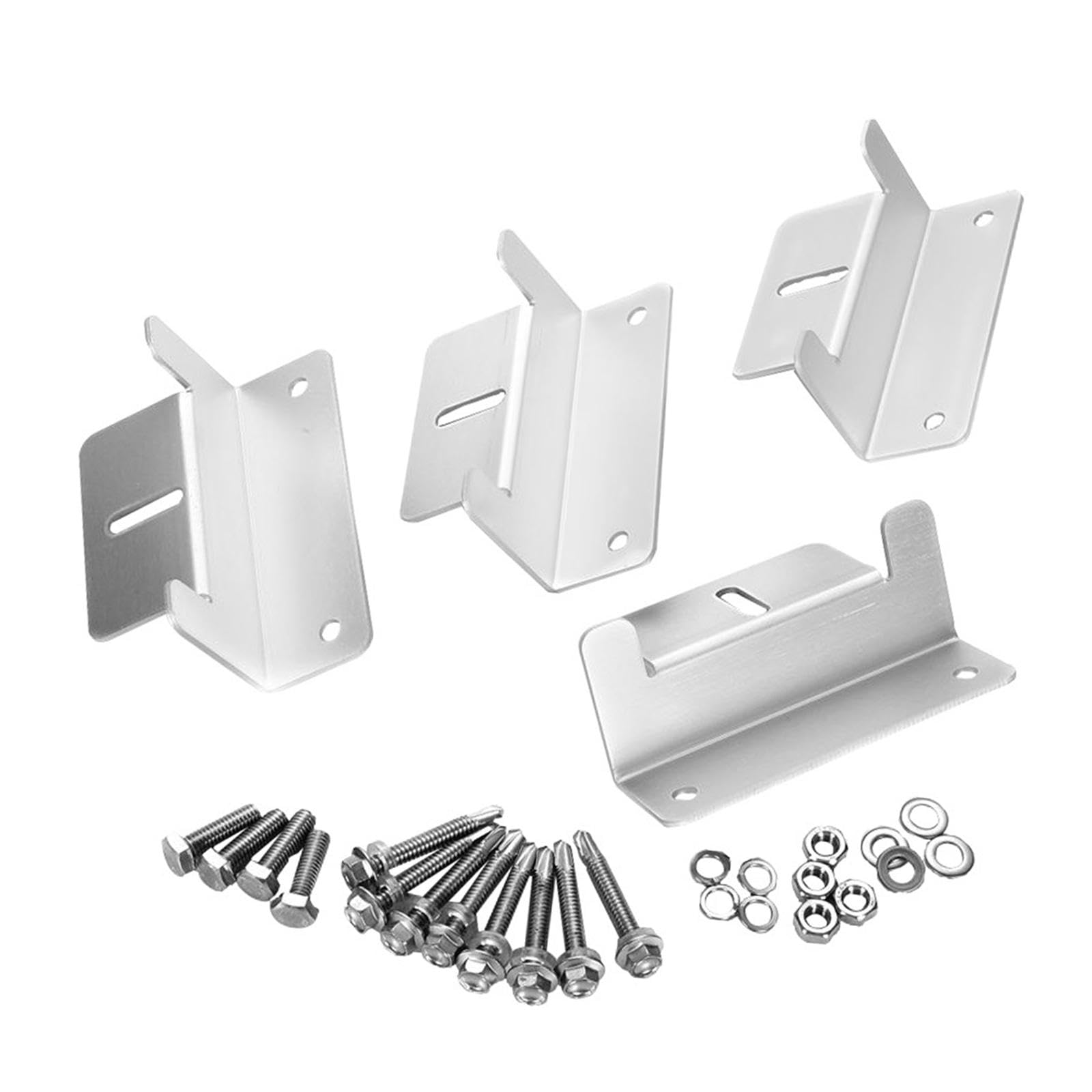 Solar Panel Mounting Z Brackets Roof Panels Z Bracket for Ship Off Grid Boat 4 Pieces-image-45