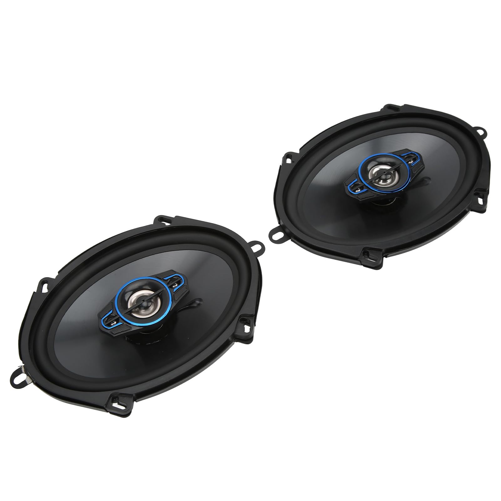 Yctze Combinar Altavoces de Tweeter Coaxiales de Automóvil Alto Rendimiento 5x7 Pulgadas 350W Sonido Componente 350W para una Actualización Premium