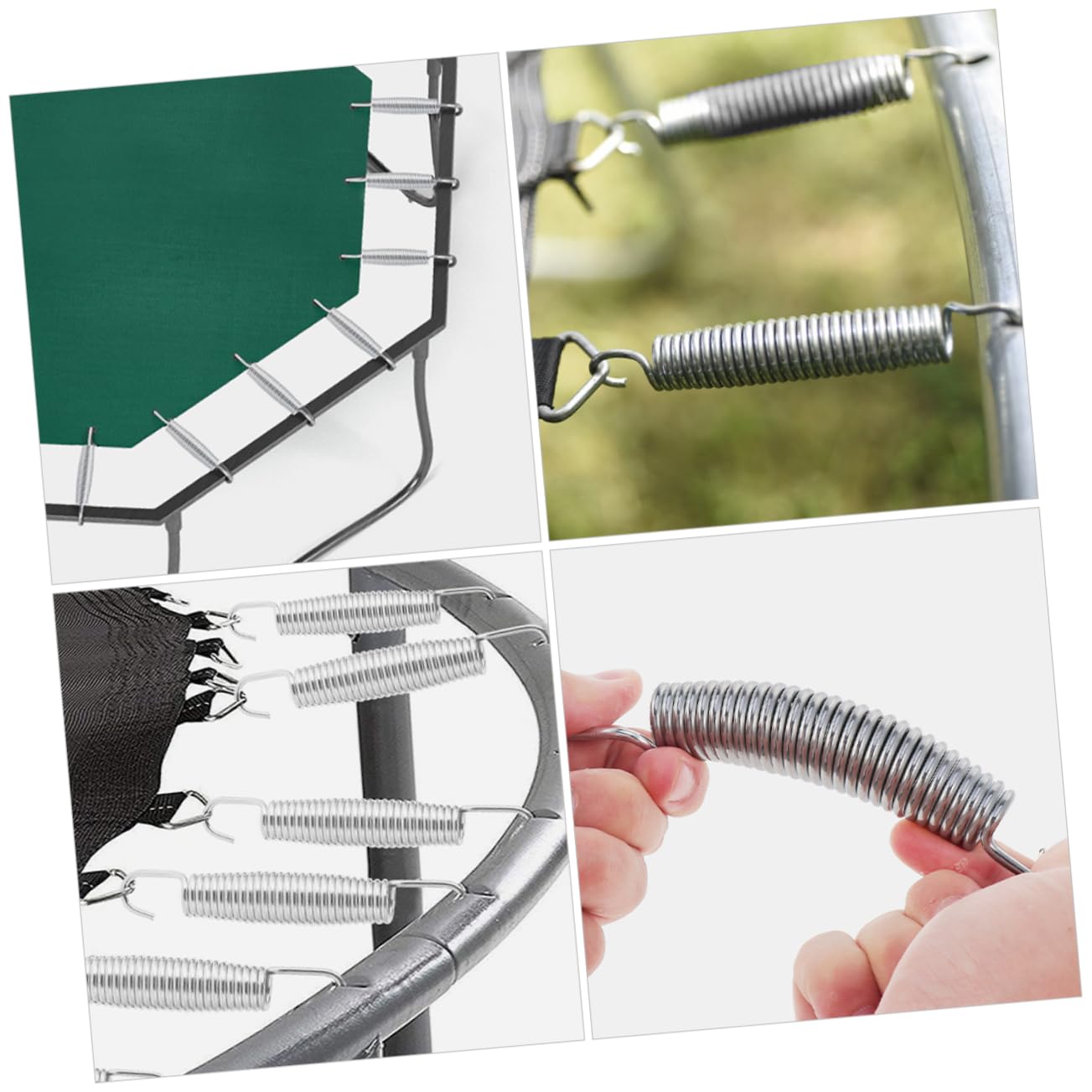 Yardwe 10stücke Zehn Ersatzfedern Für Trampoline Robuste Trampolinfedern Mit Schutzbeschichtung Werkzeugzubehör Für Einfachen Austausch