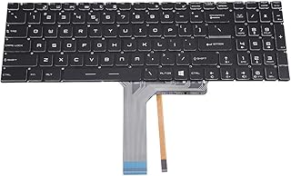 ASHATA Keyboard for MSI,Full Colorful Backlit Keyboard Replacement for MSI GS60 GS70 GT72 GL62 GL72 Notebook