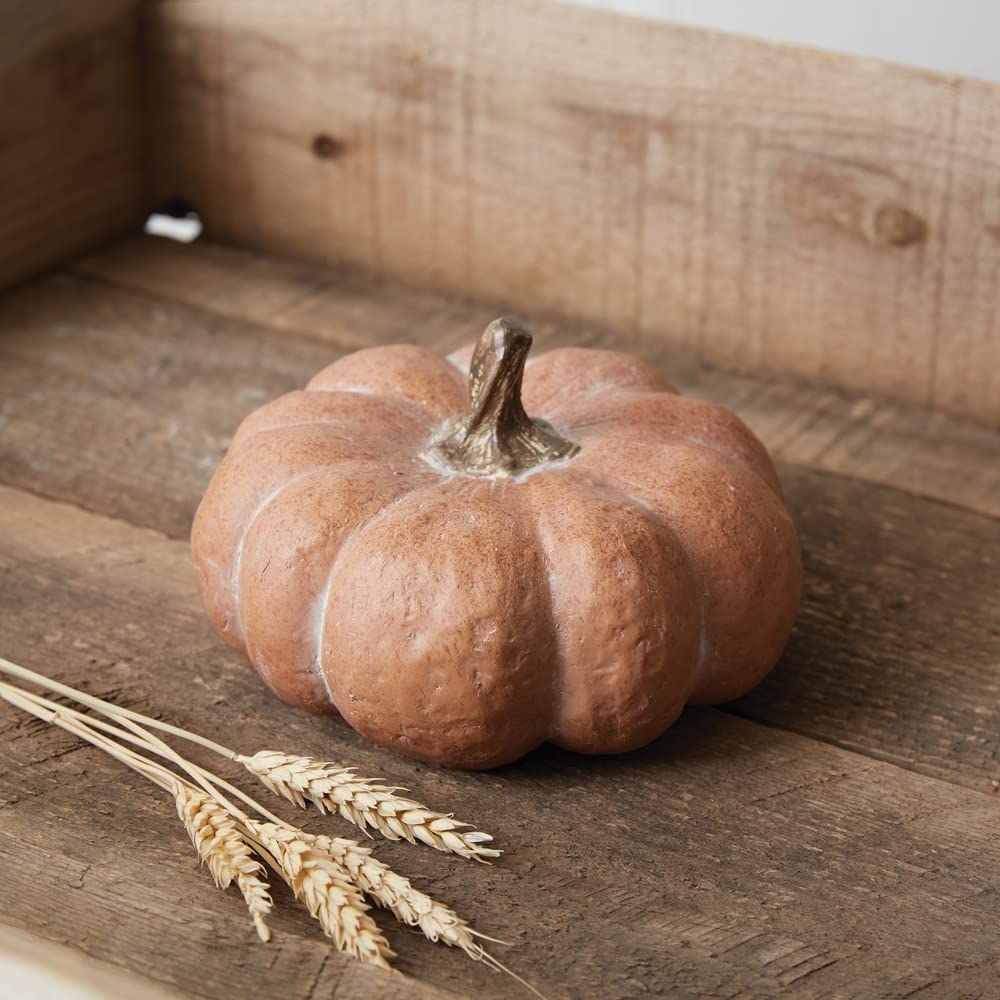 Colonial Tin Works Large Resin Harvest Pumpkin