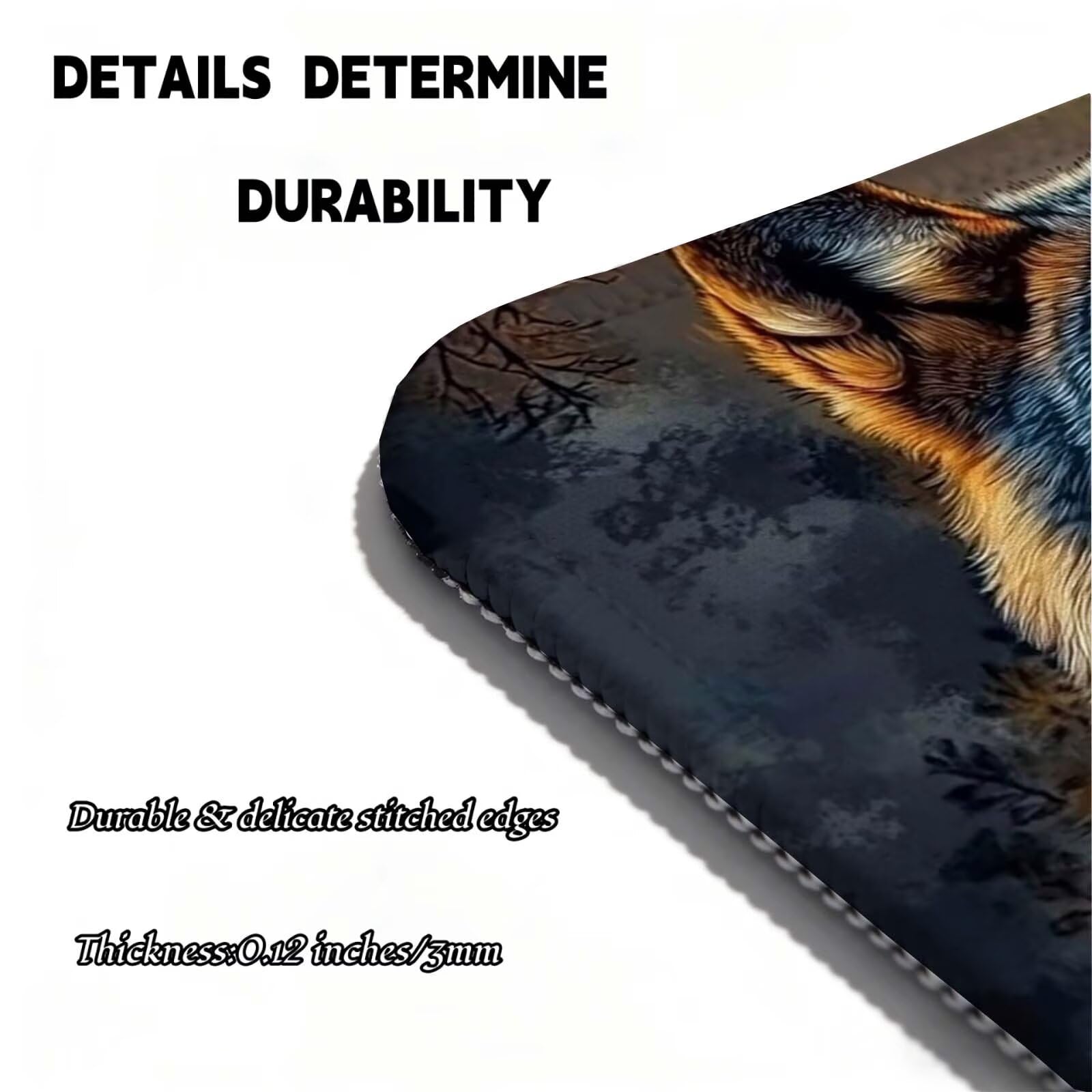 Tapis de Souris Gaming, Aigle sous Main Bureau XXL 900x400cm g811g-437