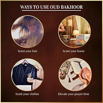 Oud Bakhoor Variety Box & Burner by Dukhni | Arabian Oudh Set with Candle Incense Burner | 20 pcs Arabic bukhoor Incense Bricks, 10 Mixed scents | Islamic, Eid & Ramadan Gifts | Home Fragrance