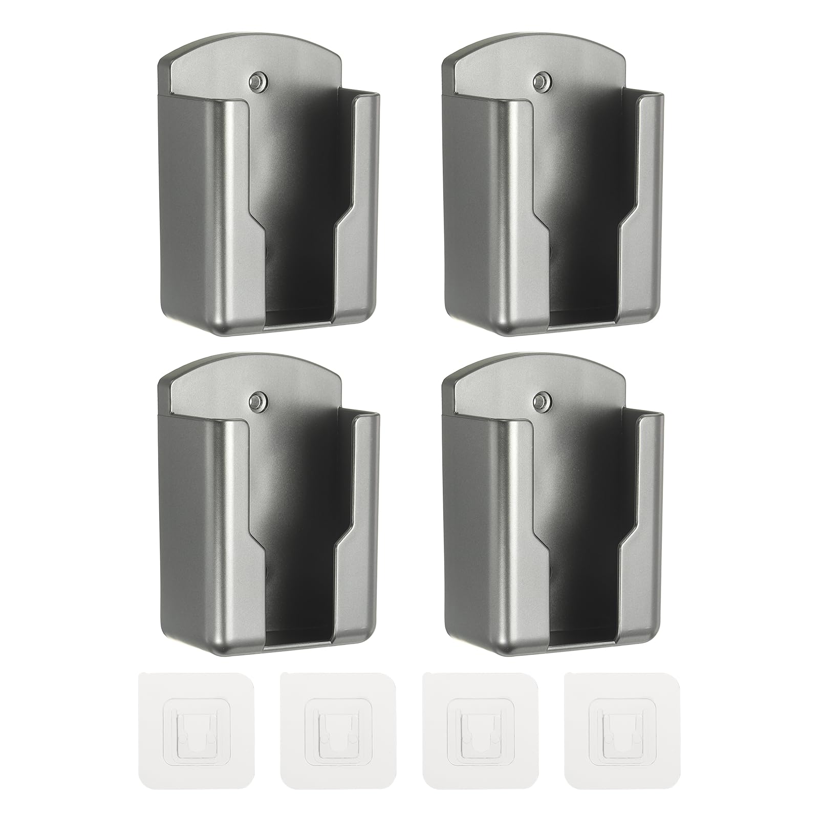 Support mural pour télécommandes universel lot de 4 boîtes de rangement TV AC