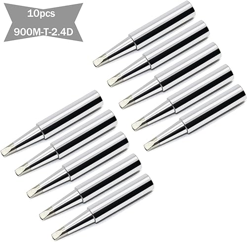 Miniatura 5 de Puntas de soldador 900M-T Punta de repuesto de hierro de soldadura Bits compatibles con Hakko, Radio Shack, Atten, Quick, Aoyue, Yihua, Estación