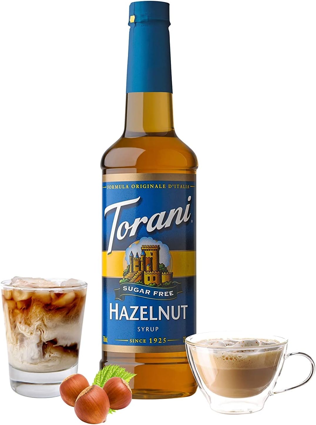 Torani Sugar Free Coffee Syrups, Hazelnut Syrup Sugar Free, Sugar Free