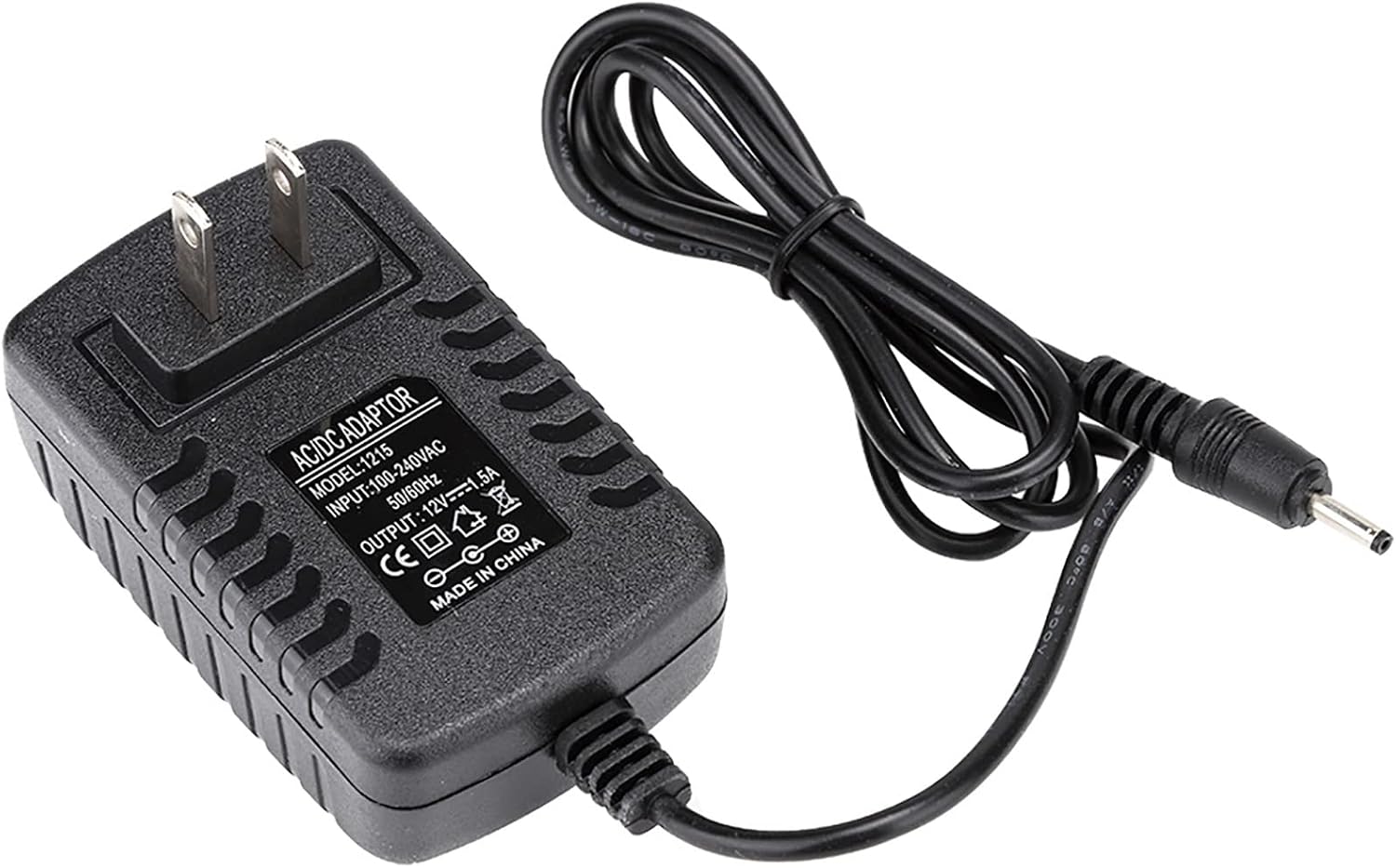 ASHATA 12V 1.5A AC Charger Adapter for Iconia Tab A500 Series Tablet, Short Circuit, IC, Extra Long 2.95ft AC Adapter Power Cord, US