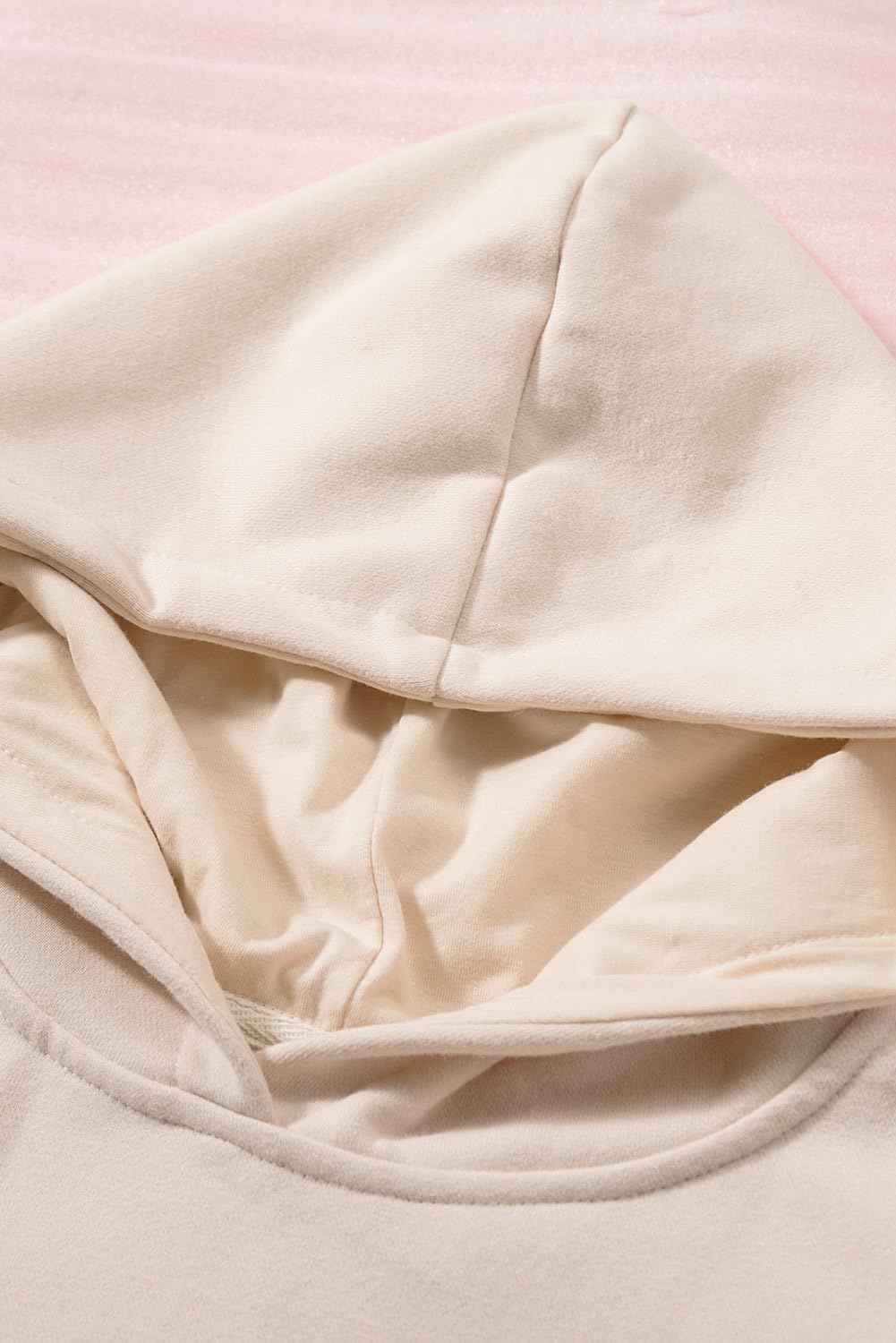 SHEWIN Women's Casual Hoodies Long Sleeve Solid Lightweight Pullover Tops Loose Sweatshirt with Pocket - Image 9