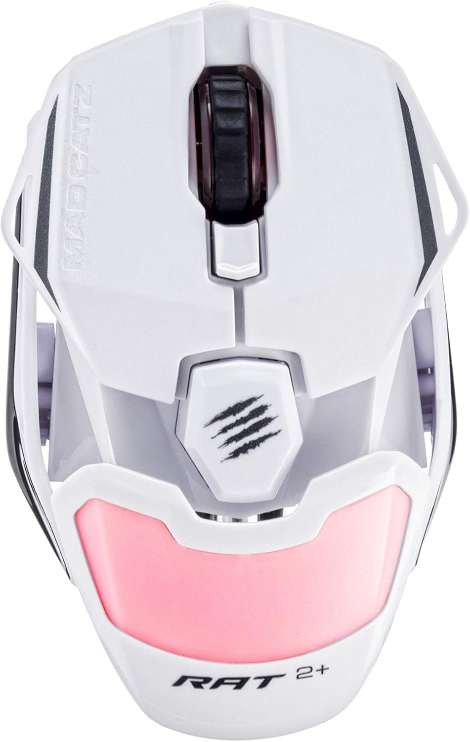 Mad Catz SOURIS GAMING RAT 2 BLANCHE - Optical Gaming Mouse - White - USB - 5 Buttons - 0.122 kg