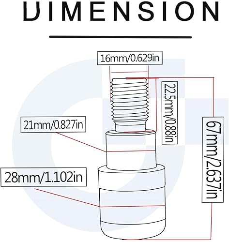 Miniatura 2 de Motocicleta para MT-09 Tracker FJ09 MT09 FZ09 2015 2016 Accesorios de motocicleta 78 "0.866 in Agarraderas Manillar Agarres Manillar Extremos Plug