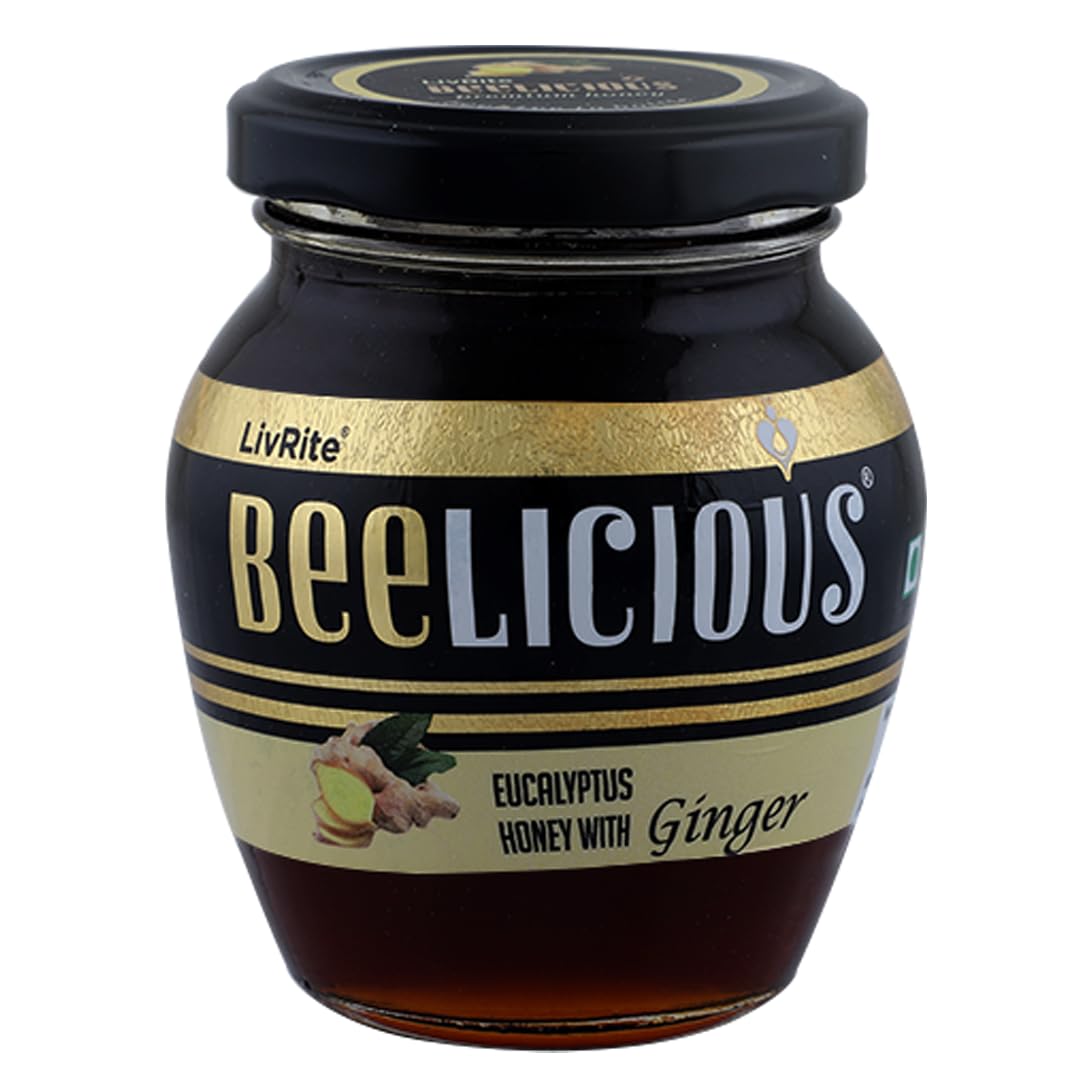 Beelicious | Eucalyptus Honey with Ginger | 100% Natural | No Sugar Added | ISO & HALAL Certified | 250g | (B0CBLZFYYR) Amazon Price History, Amazon Price Tracker