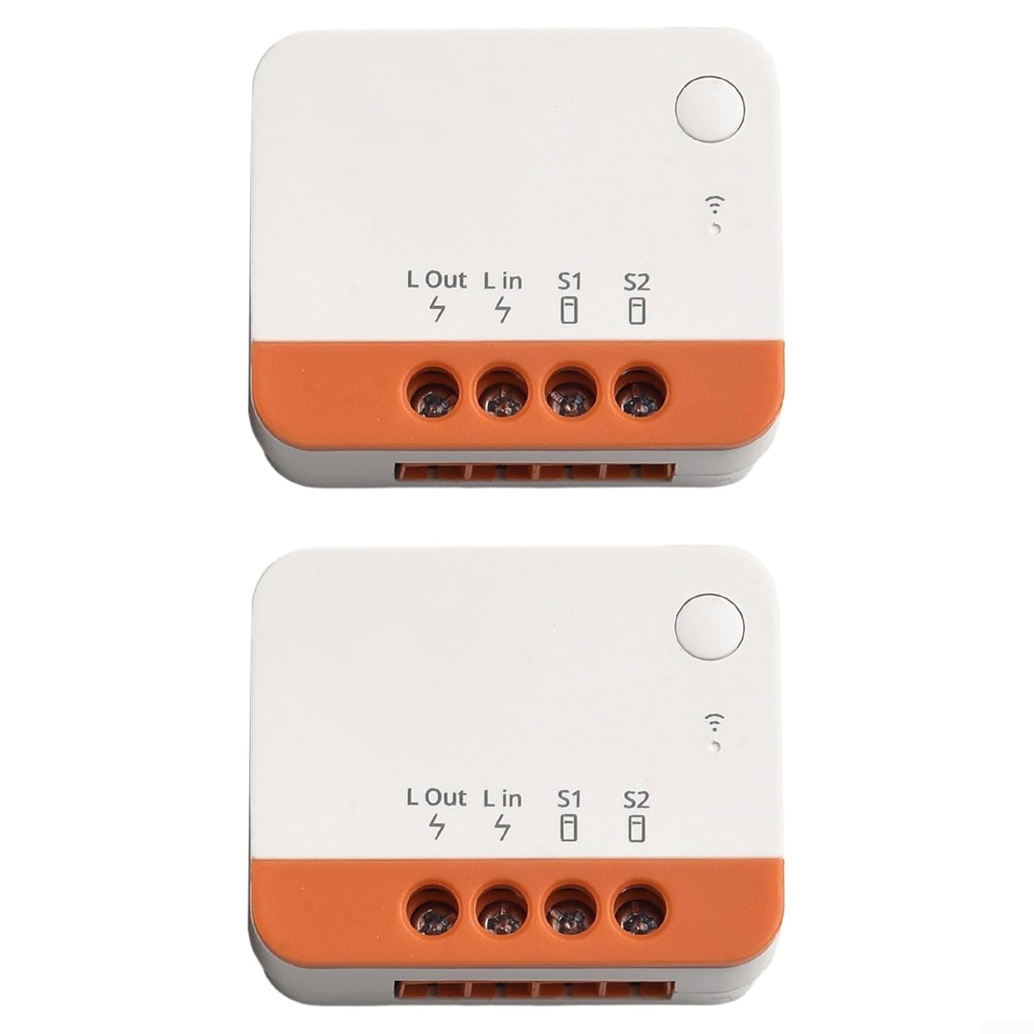 For Zigbee 3.0 Two-Way Relay Module For Smart Switch – No Neutral Wire Required, 100–240V 6A,DIN Rail Mountable,Compatible With Smart Home Hubs(2PCS)