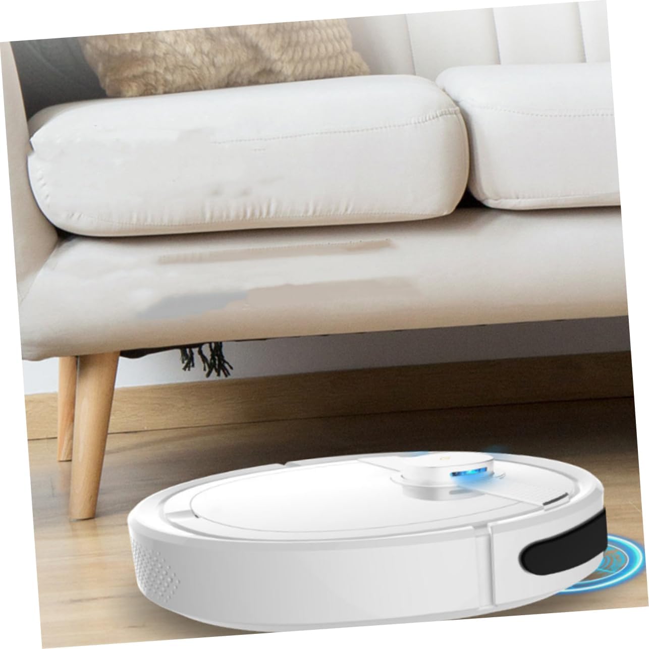 Alipis Smart Floor Cleaning Machine Robotic Vacuum Cleaners Easy to Use Efficient Dust Catching