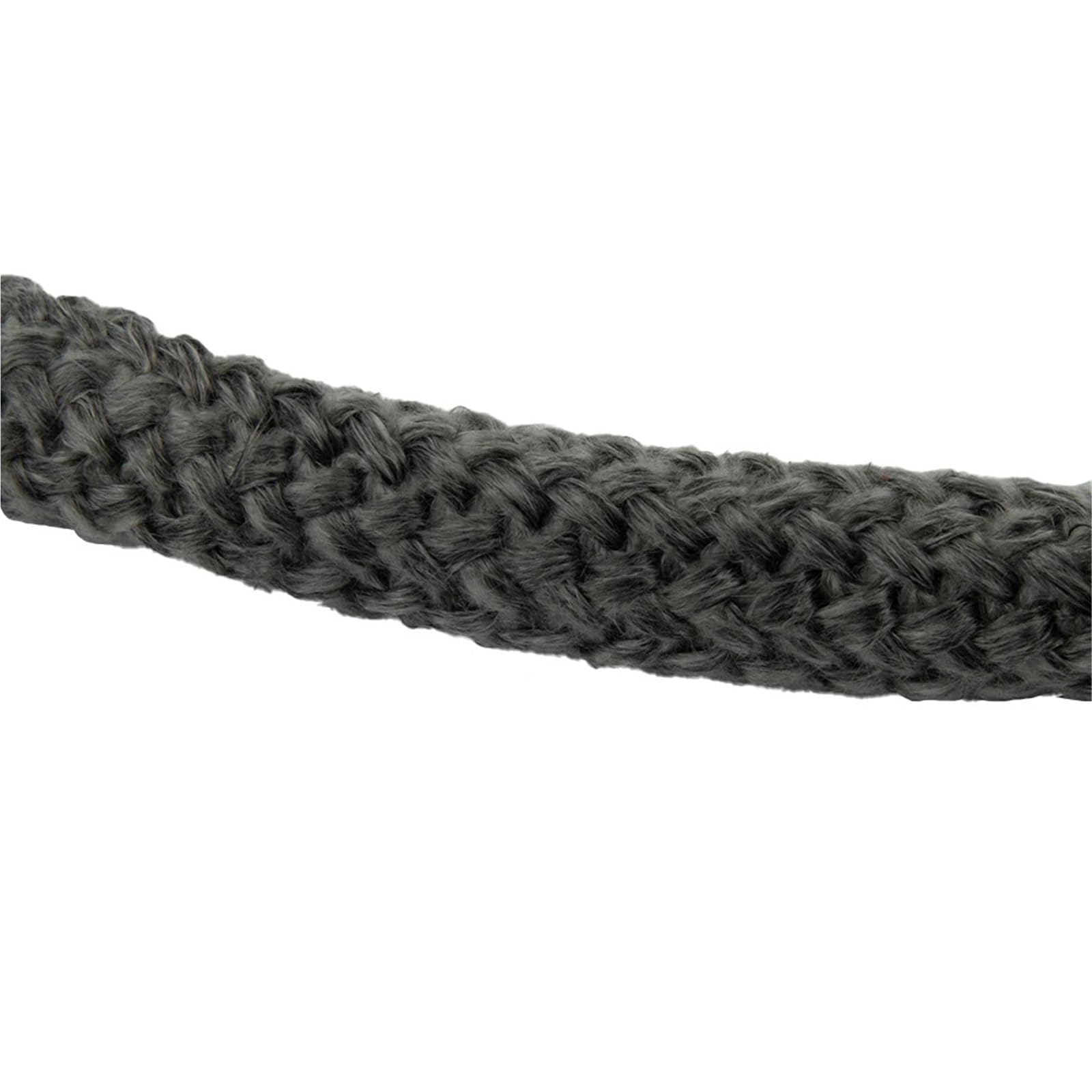 Guarnizione Porta Guarnizione in corda in fibra di vetro da 2 m 18/20 mm | Cavo della guarnizione del camino della stufa delle parti della porta del bruciatore di registro(20mm)